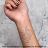 4 x 'Cockerel' Temporary Tattoos (TO00044601)