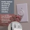 Legrand Radiant 150-Watt Single-Pole/3-Way LED Advanced Dimmer, Gray