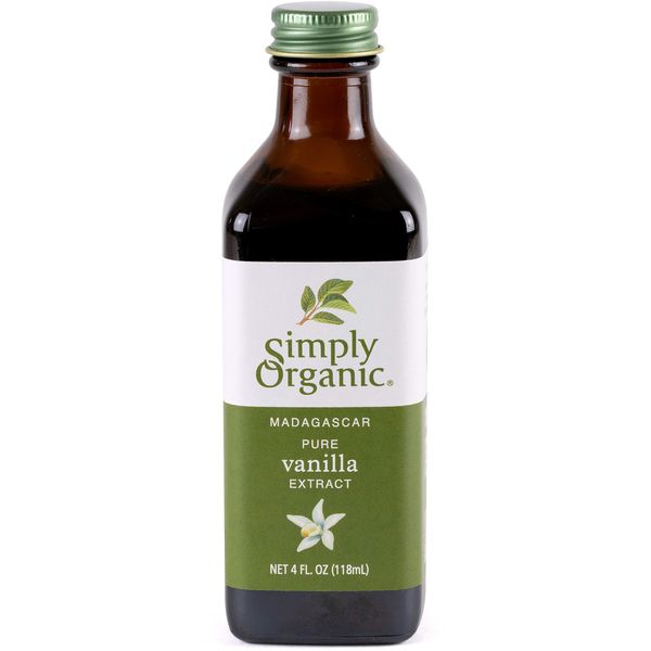 Simply Organic Pure Vanilla Extract, 4 oz (Packaging May Vary)