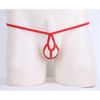EROSPA® String - Komplett Ouvert - Herren/Männer - Rot - Einheitsgröße One Size (S-XL)