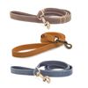 Ancol Timberwolf Leather Lead Blue 1 m x 19 mm