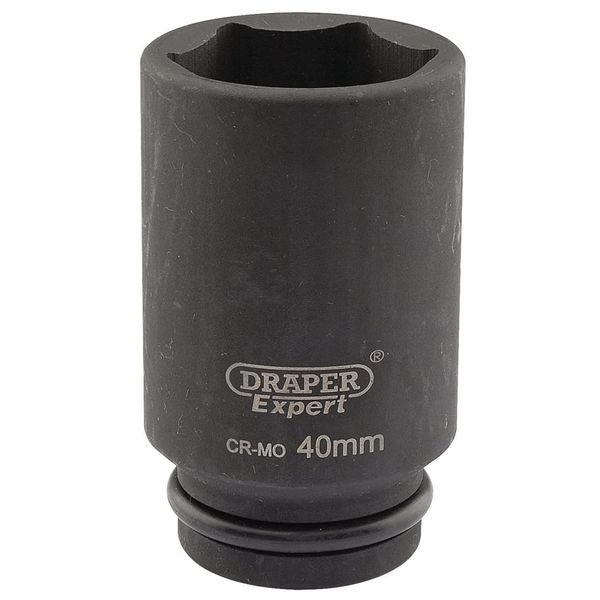 Draper Expert 5071 40mm 3/4-inch Square Drive Hi-Torq 6-Point Deep Impact Socket