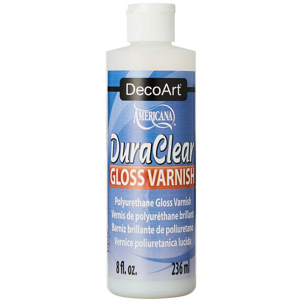 DecoArt DS19-9 American DuraClear Varnishes, 8-Ounce, DuraClear Gloss Varnish