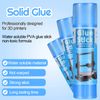 Outus 3D Printer Glue Sticks PVP Solid Glue Sticks for 3D Printer Hot Bed Removing Printing Models(6 Pieces)