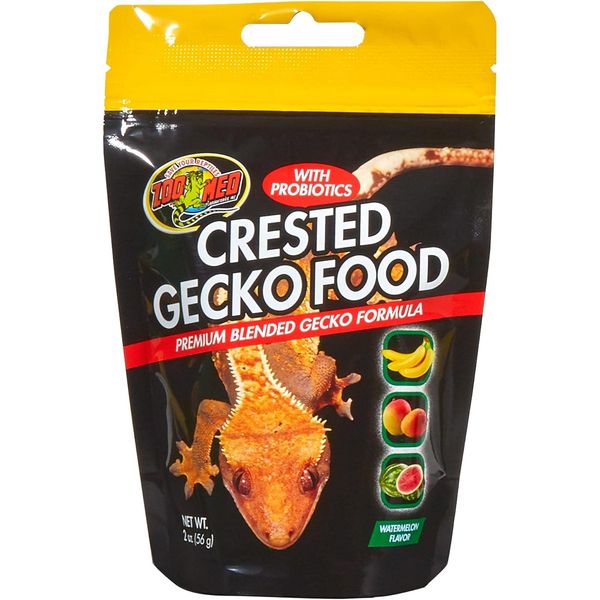 Watermelon Flavor Crested Gecko Food for Reptiles 2 Oz.