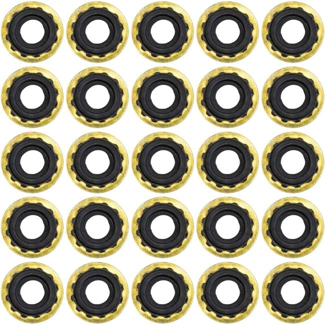 25Pk Oxygen Regulator Yoke Washer Seals