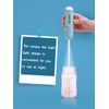 DOOBAANN Handheld Electric Formula Stirrer,Handheld Drink Mixer (Blue)
