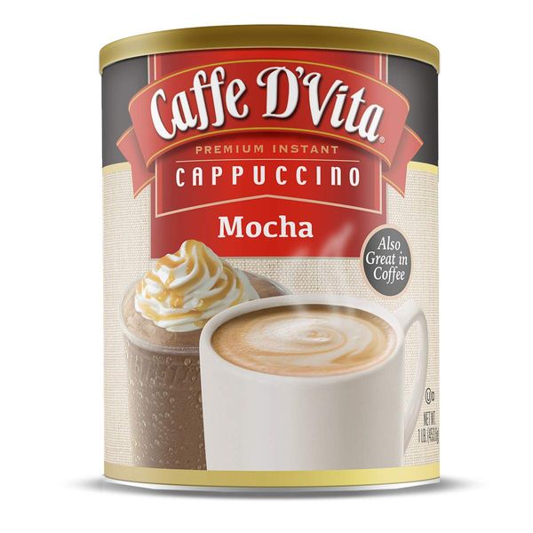 Caffe D’Vita Mocha Cappuccino, 6 Pack (16 oz)