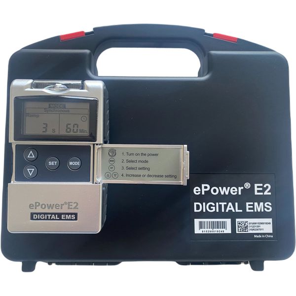 ePower® E2 Digital OTC EMS Muscle Stimulator