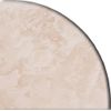 Light, Ivory, White, Chiaro Tumbled Travertine 1 Piece (9x9 Corner Shelf)