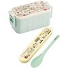 Skater CSAB4AG-A Long Spoon with Case Snoopy Comic Spoon
