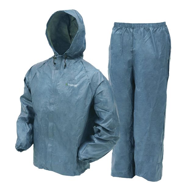 FROGG TOGGS Unisex 404035-ssi Ultra Lite Rain Suit, Blue, L UK