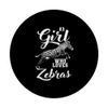 Wild Zebra Africa Zoo PopSockets Adhesive PopGrip