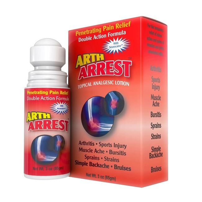 Original Arth Arrest - Direct from the Manufacturer - Topical Analgesic