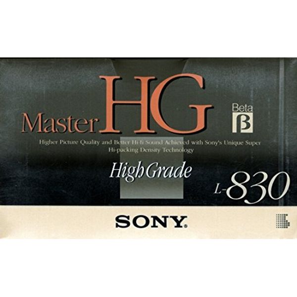 SONY L-830MHGB ベータビデオカセット