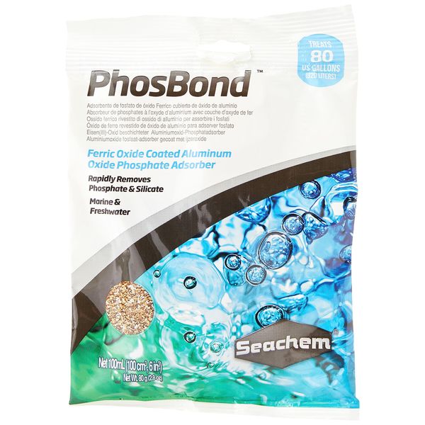 Seachem PhosBond Phosphate and Silicate Remover, 100 ml
