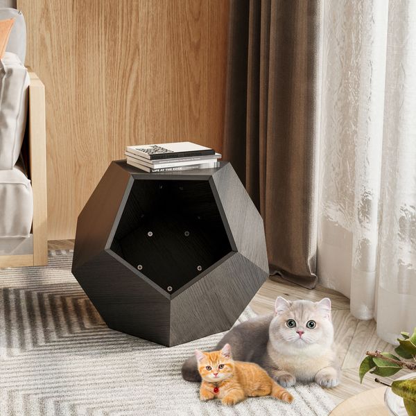 Modern Cat Litter Sofa Side Table Planter Multifunctional Pet Furniture