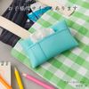 TEES FACTORY Pocket Tissue Case "POMY" Pommy, Medium, Green
