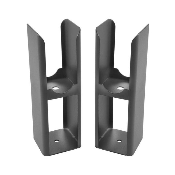 Milano Alpha Single Double Vertical Horizontal Radiator Floor Mounting Feet - Anthracite