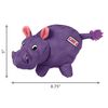 KONG Phatz Hippo Dog Toy, Medium