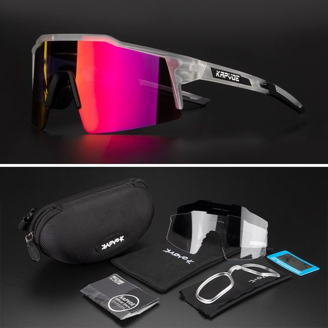 Polarized Sunglasses Men Outdoor Glasses Cycling Sports Goggles Eyewear  UV400