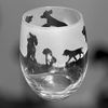 Working Cocker Spaniel Boxed 36cl Stemless Wine/Water Glass