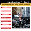 Titan Tools 85504 3-Piece Precision Pry Bar Tool Set s