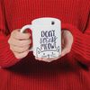 Do It Yourself Ceramic White Coffee Mugs - Craft Kits - 4 Pieces