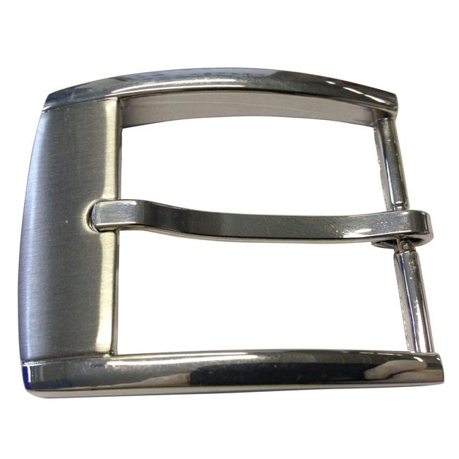 BELTINGER Gürtelschnalle 3,5 cm | Gürtelschnalle 3,5 cm | Buckle Gürtelschließe 35mm Massiv | Dorn-Schließe | Für Wechselgürtel 3.5cm | Silber