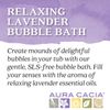Aura Cacia Bubble Bath Relaxing Lavender, 13 oz