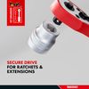 Teng M1205166 16mm 1/2-inch 6-Point Socket Hex Regular Drive, Bunt