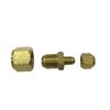 BBK KU-24 Different Diameter Flare Union (1/4 x 1/2)