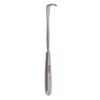 Langenbeck Retractor, 8", Hollow-Grip, Solid Blade 3/8"  x 2.1/2" (1 x 6.4 cm)