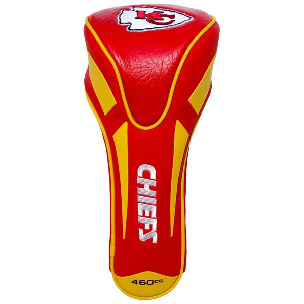 Team Golf NFL Kansas City Chiefs Golf Club Single Apex Driver Headcover, Fits All Oversized Clubs, Truly Sleek Design