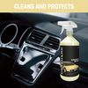 CARSHARK Cockpit Shine 1 Litre, Dashboard Cleaner, Cleans and Protects