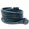 Generator Extension Cord 25ft Power Cable 30 Amp Adapter Plug Copper Wire 