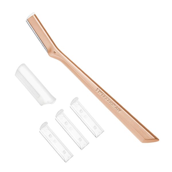 Tweezerman Rose Gold Facial Razor