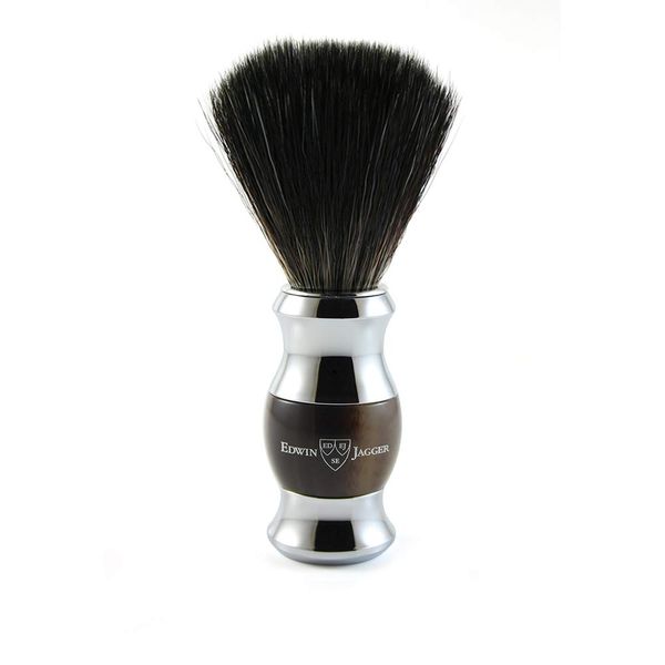 Edwin Jagger Diffusion 36 Series Synthetic Fibre Shaving Brush (Imitation Light Horn)