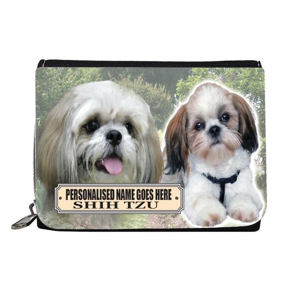 Shih Tzu Personalised Dog Breed Gift Purse
