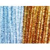 Gold and Silver Tinsel Pipe Cleaners 300mm 100pcs