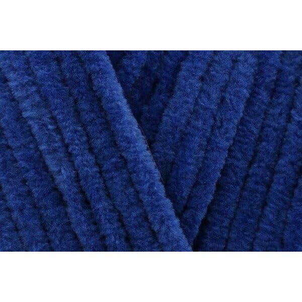 James C Brett Flutterby Chunky Yarn, 100g, Polyester (B63 Electric Blue)