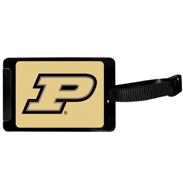 Siskiyou Sports NCAA Purdue Boilermakers Luggage Tag Black, 3.25"