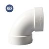 Rainbow Dream 2 Inch DWV 90 Degree PVC Pipe Elbow - 2pcs, White