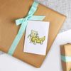 4 x 'Banana Cat' Gift Tags/Labels (GI00036676)