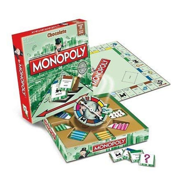 Gamesformotion Monopoly Chocolate Edition 5.4oz