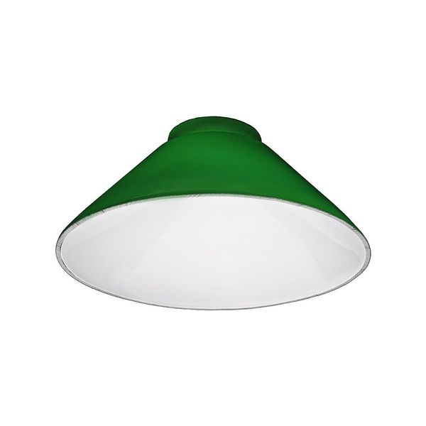 Green Cone Shade With 3 1/4" Fitter