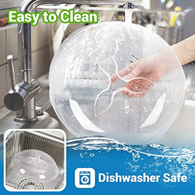 Clear Microwave Plate Cover Dish Covers for Microwave Oven Cooking  Anti-Splatter Guard Lid with Steam Vents Large 12 Inches Microwave Splatter  Cover - China Splatter Cover and Microwave Cover for Food price