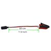 12V 24V Battery Clip on Car Cigarette Lighter Socket Adapter Extension Cord