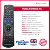 Replacement Remote Control For Panasonic DMR-BW780 DMR-BW880