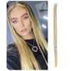Hair Extensions Clip In Box Braids (Dark Blonde)
